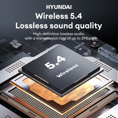 Tai nghe không dây Lenovo × Hyundai HY-C02 - Chống nước, khử tiếng ồn, âm thanh sống động, giảm giá 18% 5