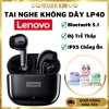 Tai nghe không dây Lenovo LP40 PRO Bluetooth 5.1 Hifi, chống ồn, cảm ứng, micro IPX5 - Giá 297.000 VND
