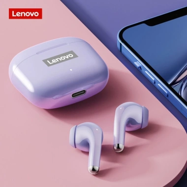 Tai nghe không dây Lenovo LP40 PRO Bluetooth 5.1 Hifi, chống ồn, cảm ứng, micro IPX5 - Giá 297.000 VND 6