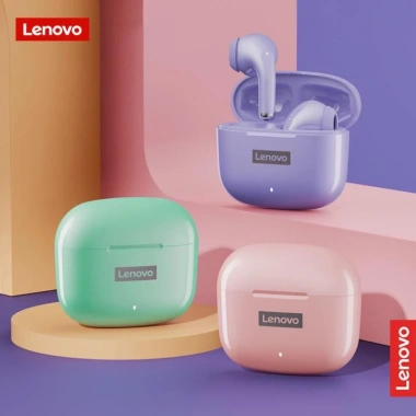 Tai nghe không dây Lenovo LP40 PRO Bluetooth 5.1 Hifi, chống ồn, cảm ứng, micro IPX5 - Giá 297.000 VND 8