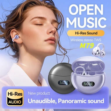 Tai nghe không dây M79 kẹp tai kép Bluetooth 5.4 - Giá ưu đãi 320.481 VND