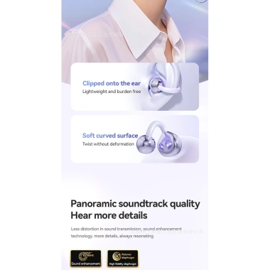 Tai nghe không dây M79 kẹp tai kép Bluetooth 5.4 - Giá ưu đãi 320.481 VND