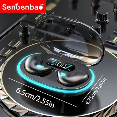 Tai nghe không dây Senbenbao X55 Bluetooth 5.3 HIFI Bass 9D Stereo HD, gọi và thể thao, giá 85.999 ₫ 9 Tai nghe không dây Senbenbao X55 Bluetooth 5.3 HIFI Bass 9D Stereo HD, gọi và thể thao, giá 85.999 ₫ 9