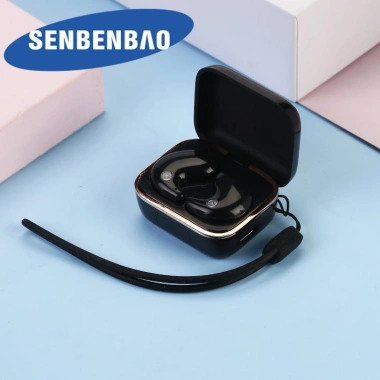 Tai nghe không dây SENBENBAO X55PRO TWS - Nhét tai, mic, chống thấm, kèm freebie nhãn dán hoạt hình, tay cầm - 110k