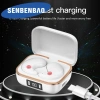 Tai nghe không dây SENBENBAO X55PRO TWS - Nhét tai, mic, chống thấm, kèm freebie nhãn dán hoạt hình, tay cầm - 110k 5