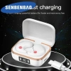 Tai nghe không dây SENBENBAO X55PRO TWS - Nhét tai, mic, chống thấm, kèm freebie nhãn dán hoạt hình, tay cầm - 110k 9