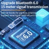 Tai nghe không dây tai đơn Bluetooth 6.0, hủy tiếng ồn, lái xe - 128.000 VND 8