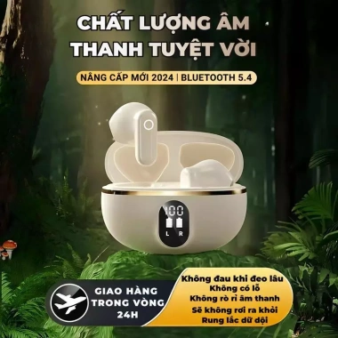 Tai nghe KY5 PRO nhét tai ánh sáng, âm thanh HiFi, màn hình số, mic tích hợp - 119.000đ