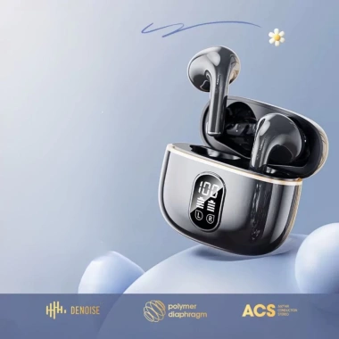 Tai nghe KY5 PRO nhét tai ánh sáng, âm thanh HiFi, màn hình số, mic tích hợp - 119.000đ