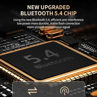 Tai nghe Lenovo EA360 Bluetooth 5.4 không dây, cảm ứng, pin lâu, mic, giá 319k 7