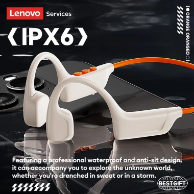 Tai nghe Lenovo S102 dẫn truyền xương, tai mở, chống nước IPX6, nhẹ 28g - giá chỉ 349.000