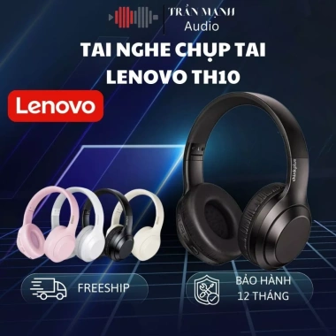 Tai nghe Lenovo ThinkPlus TH10 Gaming - Thiết kế thời trang 4 màu, ôm tai chống ồn, chỉ 383.000₫