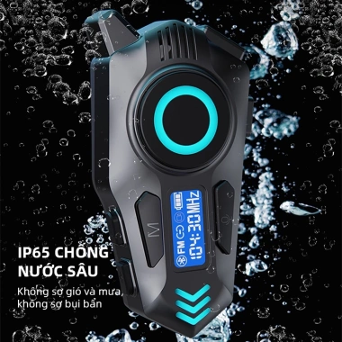 Tai nghe liên lạc xe máy Bluetooth K09 500m Music Share IPX8 40h pin HD Dynamic Light 25+Rider - Giá 432.000 VND 8