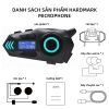 Tai nghe liên lạc xe máy Bluetooth K09 500m Music Share IPX8 40h pin HD Dynamic Light 25+Rider - Giá 432.000 VND 12