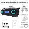 Tai nghe liên lạc xe máy Bluetooth K09 500m Music Share IPX8 40h pin HD Dynamic Light 25+Rider - Giá 432.000 VND 13
