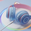 Tai Nghe Mèo Không Dây Bluetooth Đèn LED Dễ Thương Game và Học Ưu Đãi 186k 3