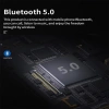 Tai nghe mũ bảo hiểm Bluetooth 5.0 không dây, chống nhiễu, rảnh tay cho xe máy 2