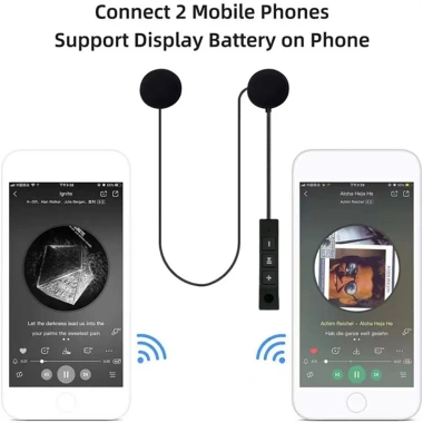 Tai nghe mũ bảo hiểm Bluetooth 5.0 không dây, chống nhiễu, rảnh tay cho xe máy 6 Tai nghe mũ bảo hiểm Bluetooth 5.0 không dây, chống nhiễu, rảnh tay cho xe máy 6