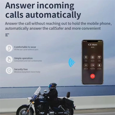 Tai nghe mũ bảo hiểm Bluetooth 5.0 không dây, chống nhiễu, rảnh tay cho xe máy 7 Tai nghe mũ bảo hiểm Bluetooth 5.0 không dây, chống nhiễu, rảnh tay cho xe máy 7