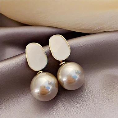 Tai nghe ngọc trai đen vintage - Trang sức lễ hội tiệc cưới, chỉ 33.330đ 13