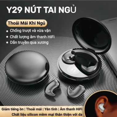 Tai Nghe Ngủ Bluetooth Y29 M10 X15 KY5 HiFi Chống Ồn ENC IPX5 Giá 120k 2
