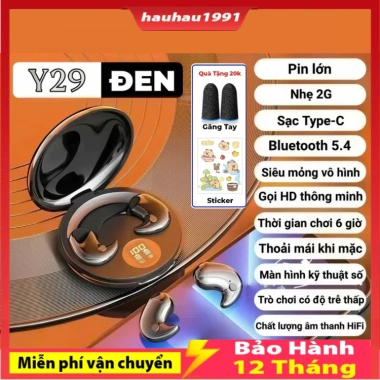 Tai Nghe Ngủ Bluetooth Y29 M10 X15 KY5 HiFi Chống Ồn ENC IPX5 Giá 120k 10