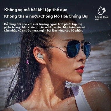 Tai nghe ngủ không dây Bluetooth vô hình, âm thanh HiFi, chống ồn, thoải mái như mây, giá 109.000₫