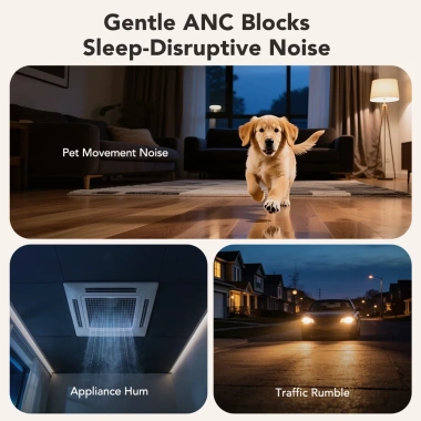 Tai nghe ngủ MINISO MS217 ANC Bluetooth – Khử tiếng ồn, nhét tai, giá 204.000đ 5
