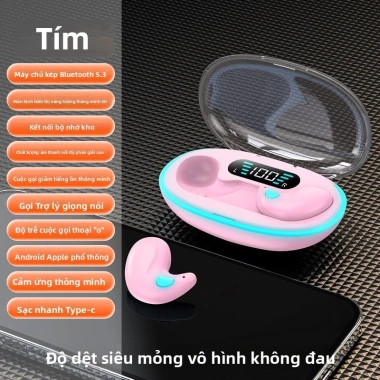 Tai Nghe Ngủ X55 Vô Hình Dẫn Xương, Giảm Tiếng Ồn, Pin Dài - 65.998đ 10