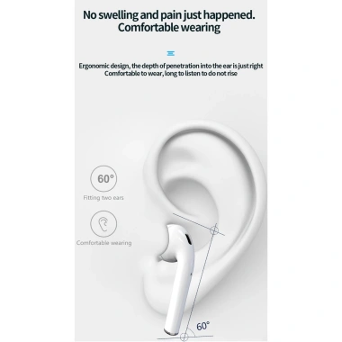 Tai Nghe Nhét Tai Bluetooth Không Dây TWS i12 cho Android Xiaomi - Giá 69.999đ 4