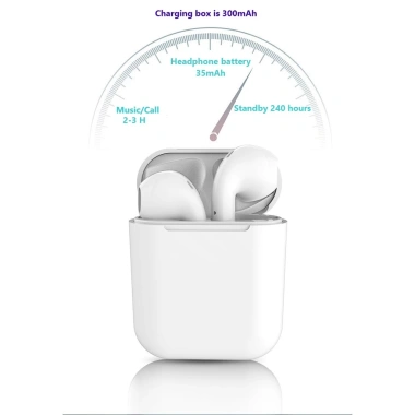 Tai Nghe Nhét Tai Bluetooth Không Dây TWS i12 cho Android Xiaomi - Giá 69.999đ 6