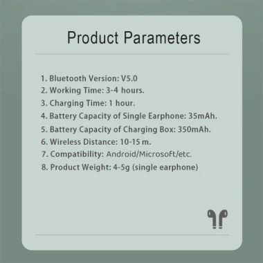 Tai Nghe Nhét Tai Bluetooth Không Dây TWS i12 cho Android Xiaomi - Giá 69.999đ 7