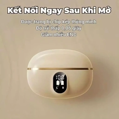 Tai nghe nhét tai KY5 PRO Bluetooth Hi‑Fi, Mic, chống nước, khử tiếng ồn, hỗ trợ iPhone & Android - Giá 102.000₫