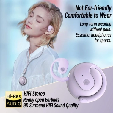 Tai Nghe OWS By01 Bluetooth HIFI - Chống Nước, Pin Lớn, Giảm Tiếng Ồn, Phù Hợp Thể Thao và Game, Giá 102.000₫ 2