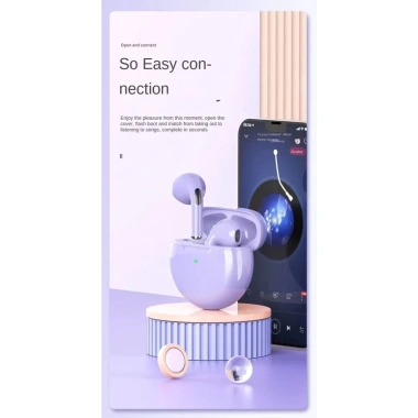 Tai nghe Pro 6 TWS không dây, micro, thể thao, Apple iPhone & Xiaomi – 87.999₫ 7