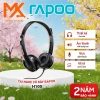 Tai Nghe Rapoo H100/H120 có dây và H200 không dây – Jack 3.5mm, USB, Bluetooth, giá 199k