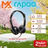 Tai Nghe Rapoo H100/H120 có dây và H200 không dây – Jack 3.5mm, USB, Bluetooth, giá 199k 2