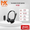 Tai Nghe Rapoo H100/H120 có dây và H200 không dây – Jack 3.5mm, USB, Bluetooth, giá 199k 7