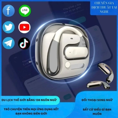Tai nghe S10 Bluetooth AI chống ồn - Phiên dịch chuẩn, giảm còn 2.59 triệu 5