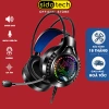 Tai nghe Sidotech Q7 Mic chống ồn Siêu Bass LED RGB đổi màu êm ái Game thủ Streamer - Giá 239k