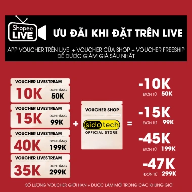Tai nghe Sidotech Q7 Mic chống ồn Siêu Bass LED RGB đổi màu êm ái Game thủ Streamer - Giá 239k 2