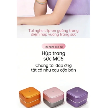 Tai nghe Soaiy Ericsson MC6 Mini Magic 28h pin, chống ồn, chống nước, âm thanh chất lượng, giảm giá 300k