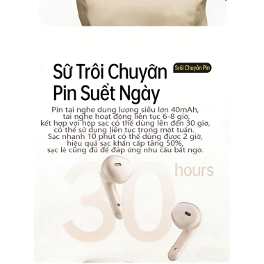 Tai nghe Soaiy MT1 – Pin 30h, Định vị chống mất, 40 tiếng ồn trắng giúp ngủ, Giá 280.000₫ 8