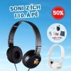 Tai nghe Sony MDR-ZX110 Á PÊ chính hãng, like new, ship Nhật, giảm giá 280k