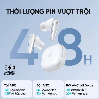 Tai nghe soundcore Liberty 5 ANC Bluetooth - 48h, IP55, Phiên dịch, Giá 2.29 tr 6
