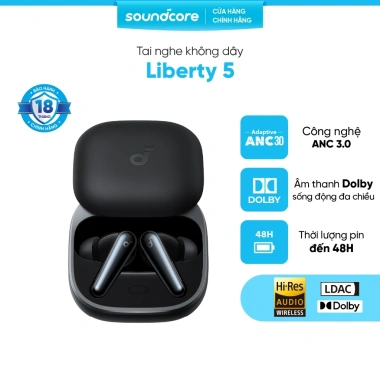 Tai nghe soundcore Liberty 5 ANC Bluetooth - 48h, IP55, Phiên dịch, Giá 2.29 tr 10