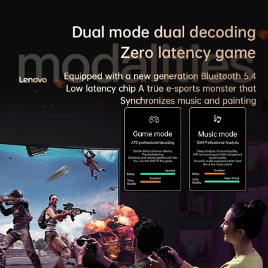 Tai nghe thể thao Lenovo EA305 Bluetooth không dây HiFi, khử tiếng ồn, mic, LED - 248.999₫ 6