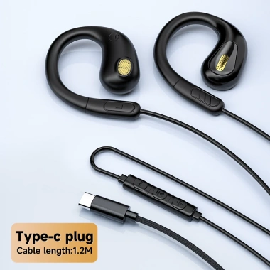 Tai nghe treo tai nhẹ, chất liệu mềm, nghe nhạc, học online, gọi video – Giá chỉ 136.999₫