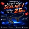 Tai Nghe Truyền Xương Mojawa Aerra Đen Bluetooth 5.2, Pin 8h, Chạy Bộ và Gym