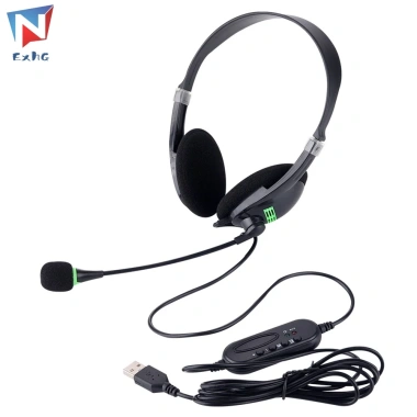Tai Nghe USB Chống Ồn Tích Hợp Mic Dành Cho Văn Phòng – Giảm Giá Đến 19% (147.342₫)